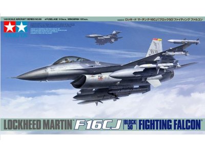 1:48 Tamiya 61098 F-16CJ Lockheed Martin Fighting Falcon - Block 50 - Tam61098front - TAM61098