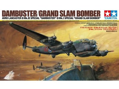 1:48 Tamiya 61111 Dambuster-Grand Slam Bomber Avro Lancaster B Mk.III - Tam61111 - TAM61111