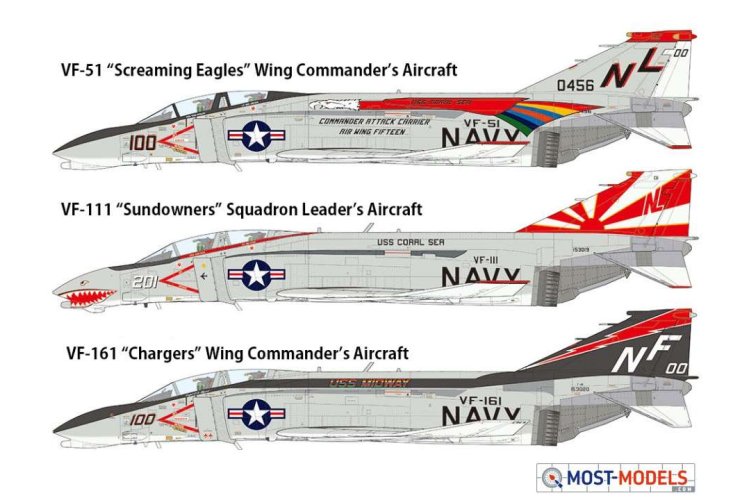 1:48 Tamiya 61121 McDonnell Douglas F-4B Phantom II Plane - Tam61121 12 - TAM61121