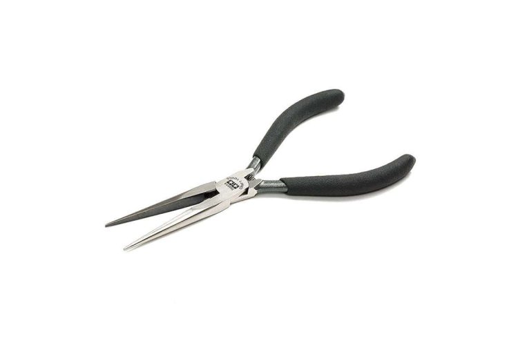 Tamiya 74146 Needle Nose Pliers with Cutter - Tam74146 tamiya 74146 punttang met cutter ii voor plastic model rc hobby ambachtelijke gereedschappen q50 1 - TAM74146-XS