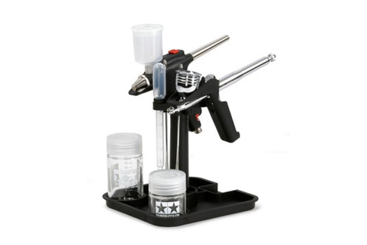 Tamiya 74539 Airbrush Holder Stand II - Tam74539 spray work airbrush stand ii 300074539 en 01 - TAM74539