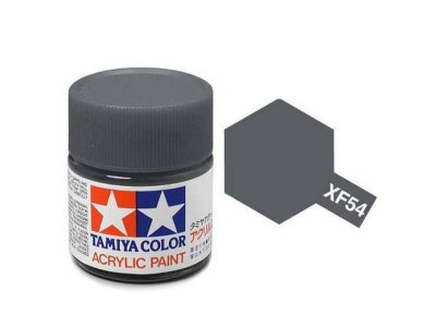 Tamiya XF-54 Dark Sea Gray - Matt - Acryl - 23ml - Tam81354 xf54 dark sea grey - TAM81354