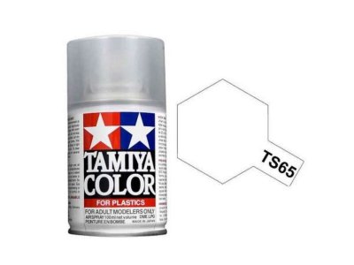 Tamiya TS-65 Pearl Clear - Metallic - Gloss - Acryl Spray - 100ml - Tam85065 tamiya spray modelbouw - TAM85065