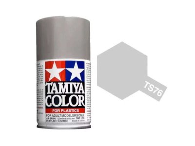 Tamiya TS-76 Mica Silver - Gloss - Acryl Spray - 100ml - Tam85076 ts76 mica silver - TAM85076