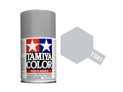 Tamiya TS-81 British Navy Grey - Matt - Acryl Spray - 100ml - Tam85081 ts81 royal light gray - TAM85081
