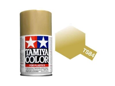 Tamiya TS-84 Gold - Metallic - Gloss - Acryl Spray - 100ml - Tam85084 ts84 metallic gold - TAM85084
