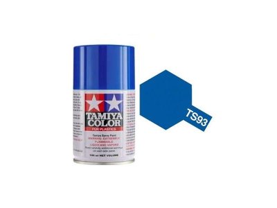 Tamiya TS-93 Pure Blue - Gloss - Acryl Spray - 100ml - Tam85093 ts93 pure blue - TAM85093