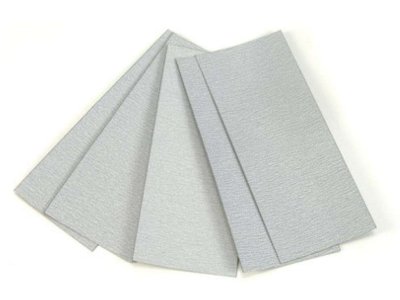 Tamiya 87009 Sanding Paper Set Medium (5pc) - Tam87009 - TAM87009-XS