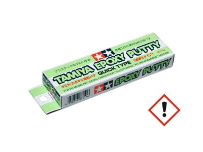 Tamiya 87051 Epoxy Putty Quick Type 25g 2Comp. - Tam87051 epoxy putty quick type 25g 2comp 300087051 en 00 - TAM87051-XS