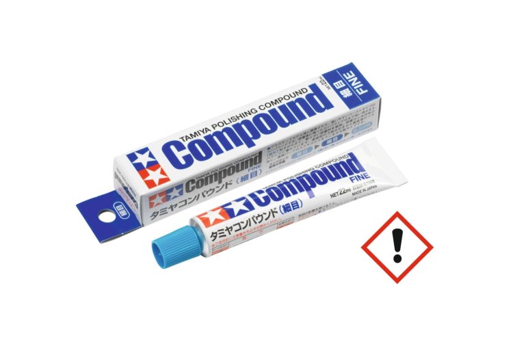 Tamiya 87069  Polishing Compound (Fine) 22ml - Tam87069 polishing compound fine 300087069 en 00 1 - TAM87069-XS