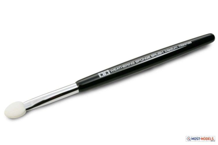 Tamiya 87083 Weathering Sponge Brush Medium - Tam87083 1 - TAM87083-XS