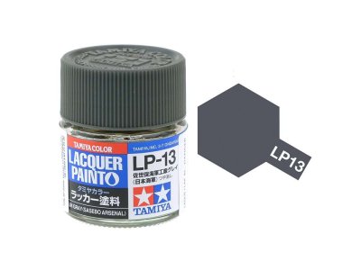 Tamiya LP-13 IJN Grey Sasebo A. - Matt - Lacquer Paint - 10ml - Tamiya lp13 - TAM82113-XS