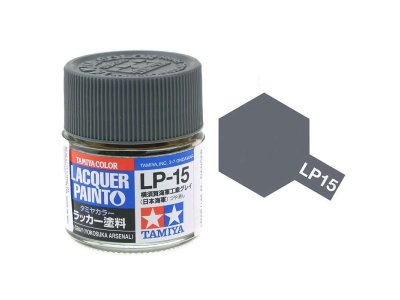 Tamiya LP-15 IJN Grey Yokosuk A. - Matt - Lacquer Paint - 10ml - Tamiya lp15 - TAM82115-XS