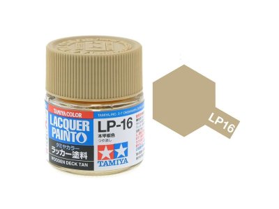 Tamiya LP-16 Wooden Deck - Matt - Lacquer Paint - 10ml - Tamiya lp16 - TAM82116-XS