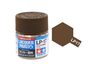 Tamiya LP-17 Linoleum Deck - Matt - Lacquer Paint - 10ml - Tamiya lp17 - TAM82117-XS