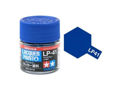 Tamiya LP-41 Mica Blue - Gloss - Lacquer Paint - 10ml - Tamiya lp41 - TAM82141-XS