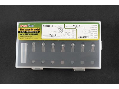 MasterTools 08026 Rivet Maker for Model Building - Set #1 - Tmt08026 xs 1 - TMT08026-XS