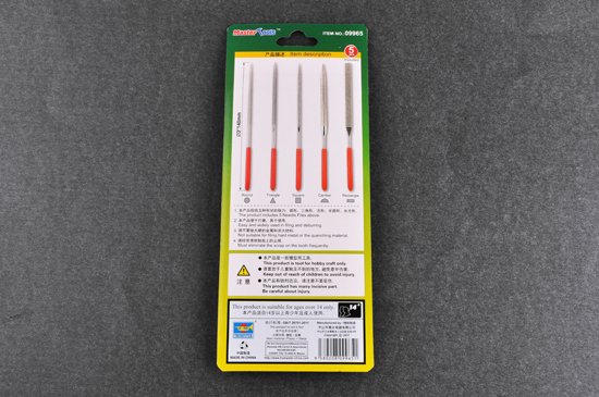 MasterTools 09965 Diamant Vijlen Set - 5 Stuks - Tmt09965 xs 2 - TMT09965-XS