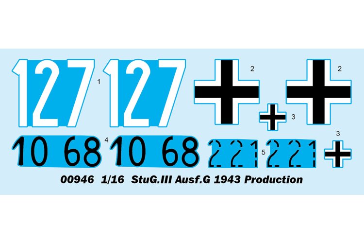 1:16 Trumpeter 00946 Sturmgeschütz III - StuG.III Ausf.G 1943 Production - Tank - Tru00946 3 - TRU00946