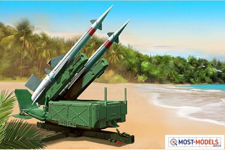 1:35 Trumpeter 02353 Soviet 5P71 Launcher with 5V27 Missile Pechora (SA3B Goa) Rounds Loaded - Tru02353 1 - TRU02353