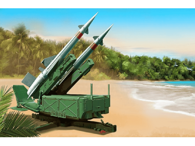 1:35 Trumpeter 02353 Soviet 5P71 Launcher with 5V27 Missile Pechora (SA3B Goa) Rounds Loaded - Tru02353 - TRU02353