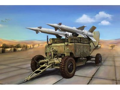 1:35 Trumpeter 02354 Soviet 5P71 Launcher with 5V27 Missile Pechora (SA-3B Goa) - Tru02354 - TRU02354