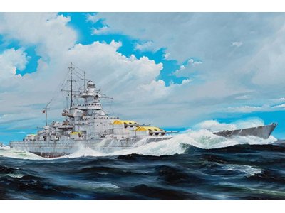 1:200 Trumpeter 03714 German Gneisenau Battleship - Tru03714 - TRU03714