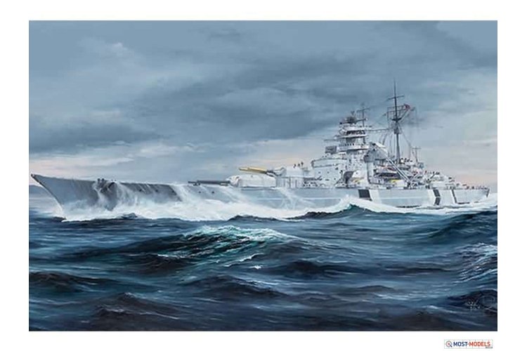 1:350 Trumpeter 05358 German Bismarck Battleship - Tru05358 1 - TRU05358