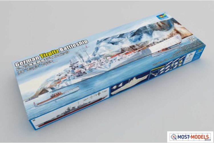 1:350 Trumpeter 05359 German Tirpitz Battleship - Tru05359 2 - TRU05359