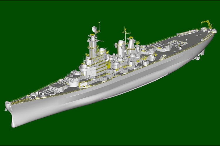 1:350 Trumpeter 05372 USS Montana BB-67 - Montana-Class Battleship - Tru05372 12 - TRU05372