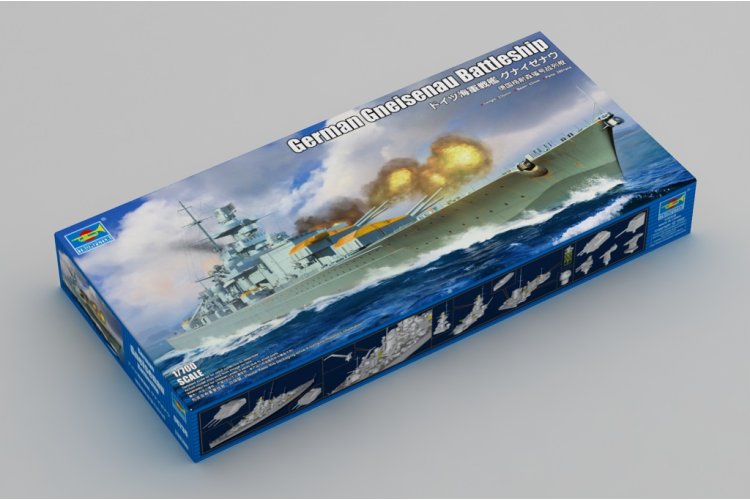 1:700 Trumpeter 06736 German Gneisenau Battleship - Tru06736 2 - TRU06736