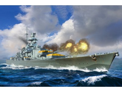 1:700 Trumpeter 06736 German Gneisenau Battleship - Tru06736 - TRU06736