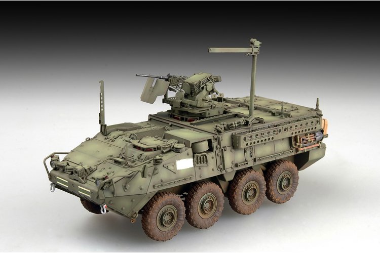 1:72 Trumpeter 07424 M1131 Stryker Fire Support Vehicle - Militair Voertuig - Tru07424 1 - TRU07424