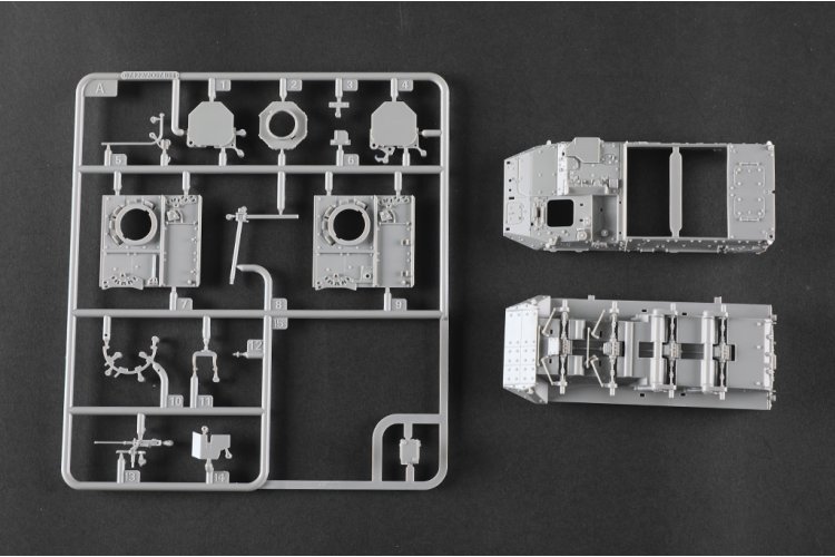 1:72 Trumpeter 07424 M1131 Stryker Fire Support Vehicle - Militair Voertuig - Tru07424 15 - TRU07424