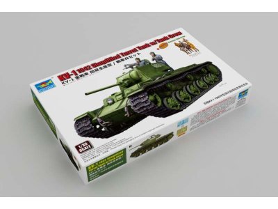 1:35 Trumpeter 09597 KV-1 1942 Simplified Turret Tank w/Tank Crew - Tru09597 - TRU09597