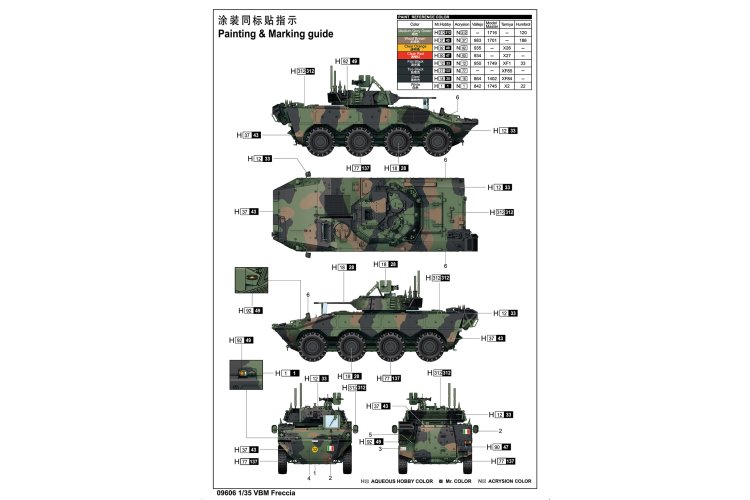 1:35 Trumpeter 09606 VBM Freccia - Military Vehicle - Tru09606 4 - TRU09606