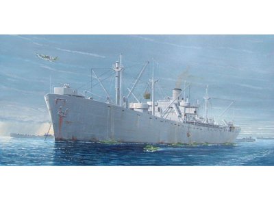 1:350 Trumpeter 05301 WWII Liberty Ship S.S. Jeremiah O Brien - Tru5301 - TRU05301