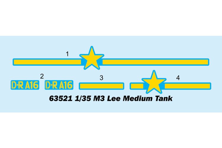 1:35 I Love Kit 63521 M3 Lee Medium Tank - Truilo63521 3 - TRUILO63521