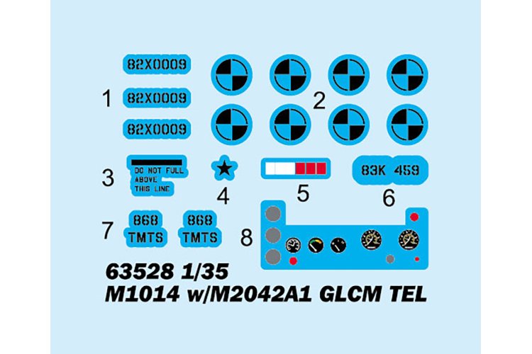 1:35 I Love Kit 63528 M1014 W/M2042A1 GLCM TEL Truck - Truilo63528 d - TRUILO63528