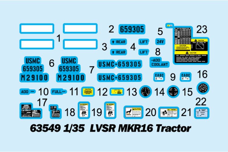 1:35 I Love Kit 63549 LVSR MKR16 Tractor - Truilo63549 3 - TRUILO63549