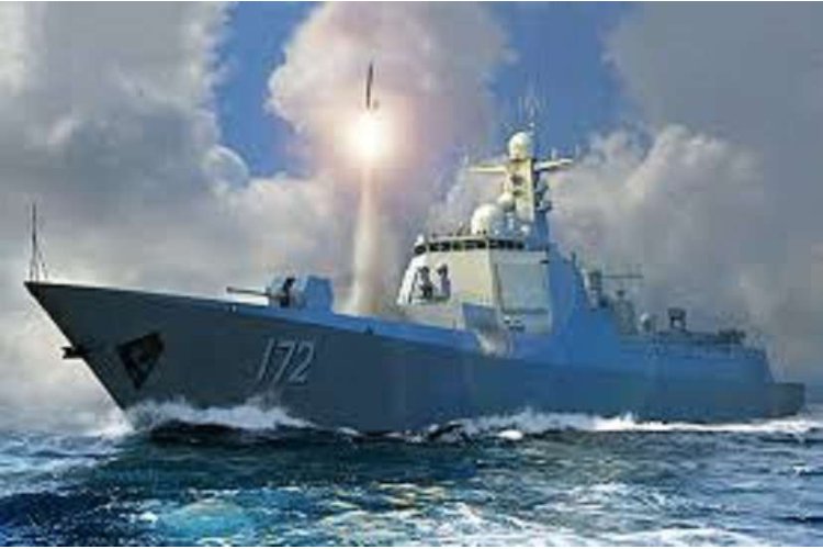 1:700 Trumpeter 06732 PLA Navy Type 052D Destroyer - Trumpeter 06732 1 - TRU06732