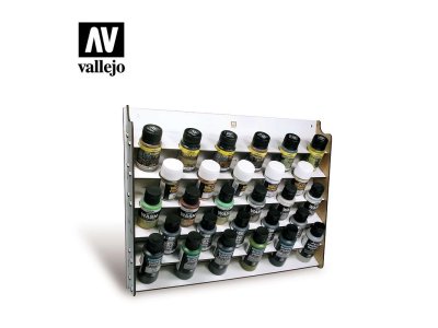 Vallejo 26009 Paint Display - Wall Mounted - 35/60ml - Val26009paint stand wall mounted 35ml vallejo 26009 1 - VAL26009