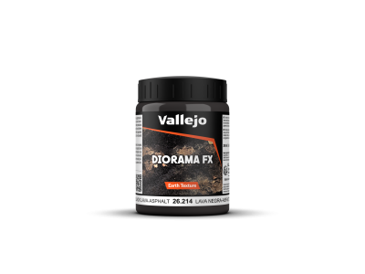 Vallejo 26214 Earth Textures 214 - Black Lava-Asphalt - 200ml - Val26214 1 - VAL26214