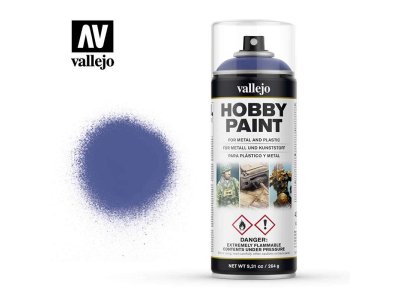 Vallejo 28017 Ultramarine Blue Primer - Spray - 400ml - Val28017 vallejo hobby spray paint 28017 ultramarine blue - VAL28017