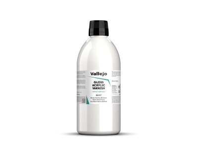 Vallejo 28517 Gloss Acrylic Varnish - 500ml - Val28517 1 - VAL28517