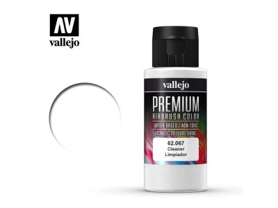 Vallejo 62067 Premium Airbrush Cleaner - 60ml - Val62067 vallejo premium airbrush color cleaner 62067 60ml - VAL62067-XS