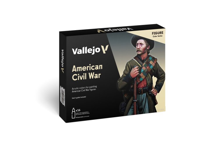 Vallejo 70256 Model Color - Amerikaanse Burgeroorlog Kleuren - Acryl Set 16x18ml - Val70256 xs 1 - VAL70256-XS