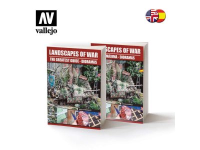 Vallejo 75034 Landscapes of War Vol.3 - English - Val75034 vallejo landscapes of war vol3 75035 75034 - VAL75034-XS