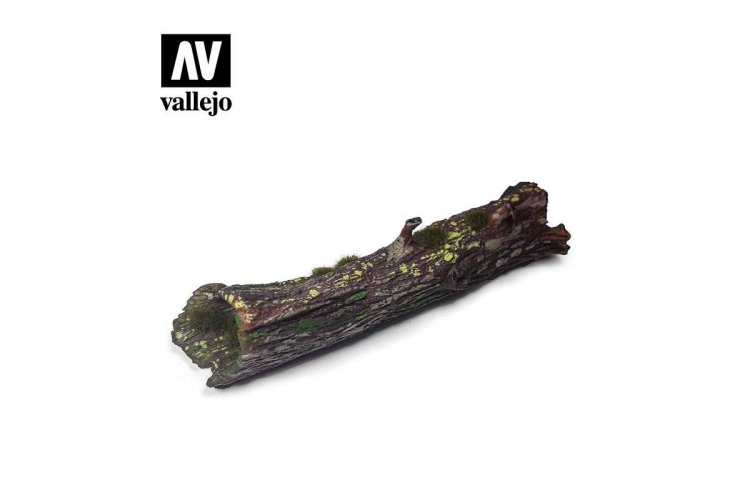 1:35 Vallejo SC307 Diorama Large Fallen Trunk - Vallejo scenics diorama accessories large fallen trunk sc307 1 - VALSC307