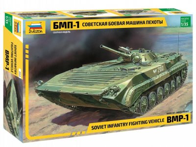 1:35 Zvezda 3553 Soviet Ifantry Fighting Vehicle BMP-1 - Zvz3553 - ZVZ3553